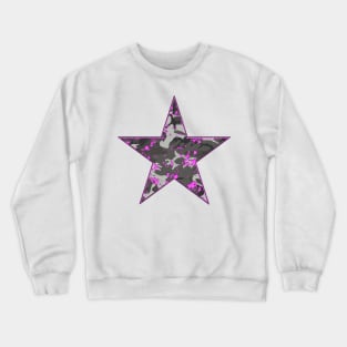 Camouflage Star Crewneck Sweatshirt